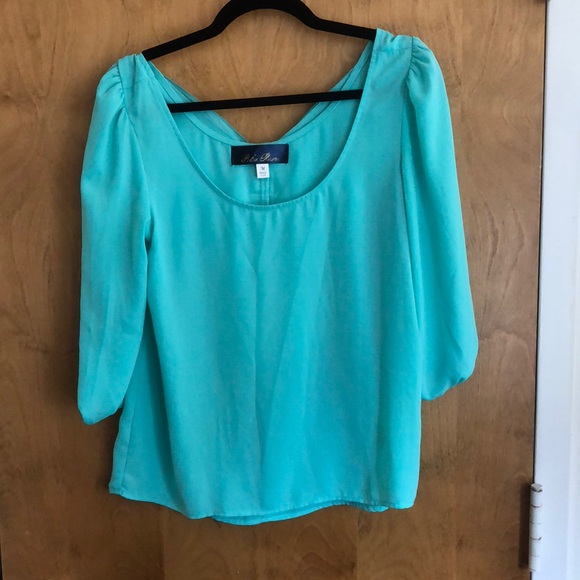 Tops - Turquoise blouse